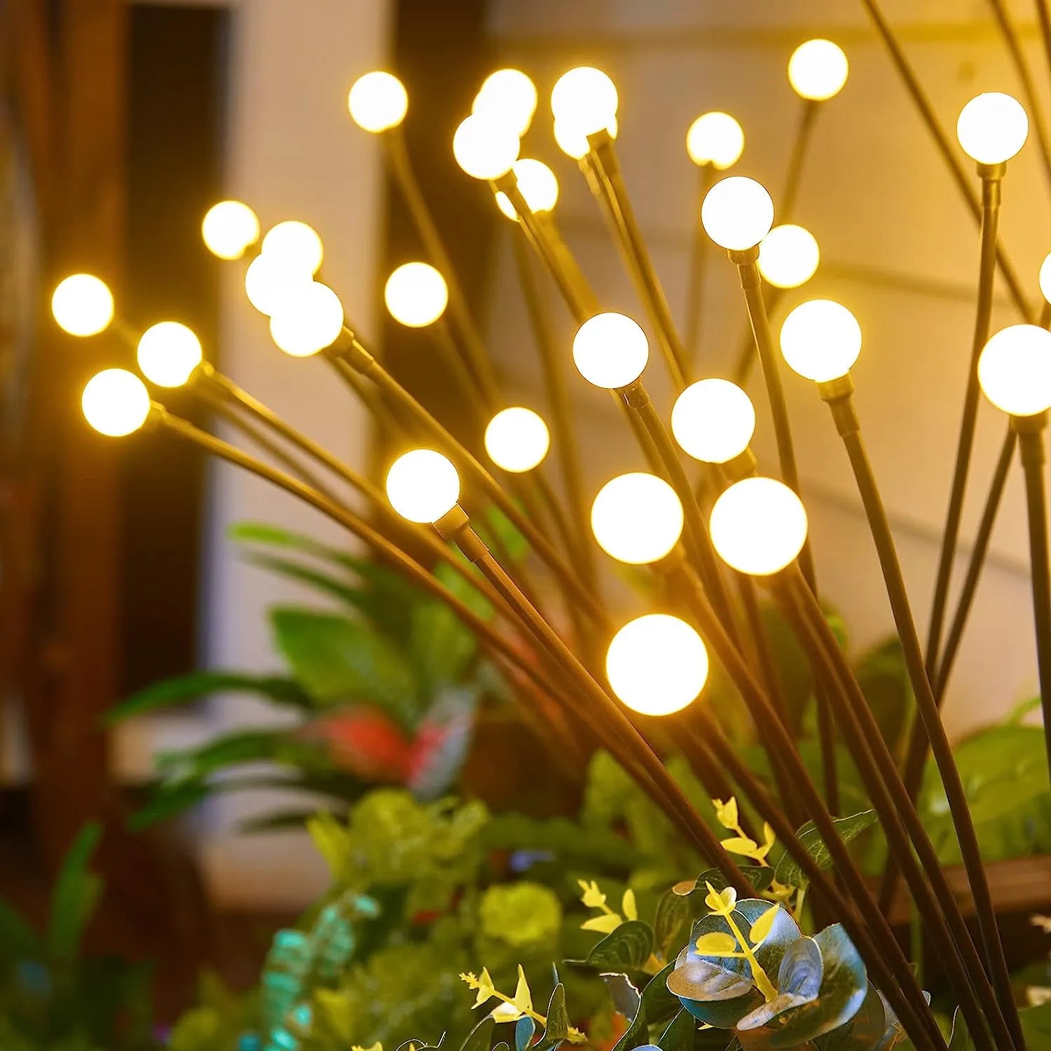 LED Solar Garden Firefly Lights