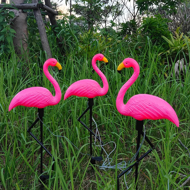 Solar Flamingo LED Garden Light