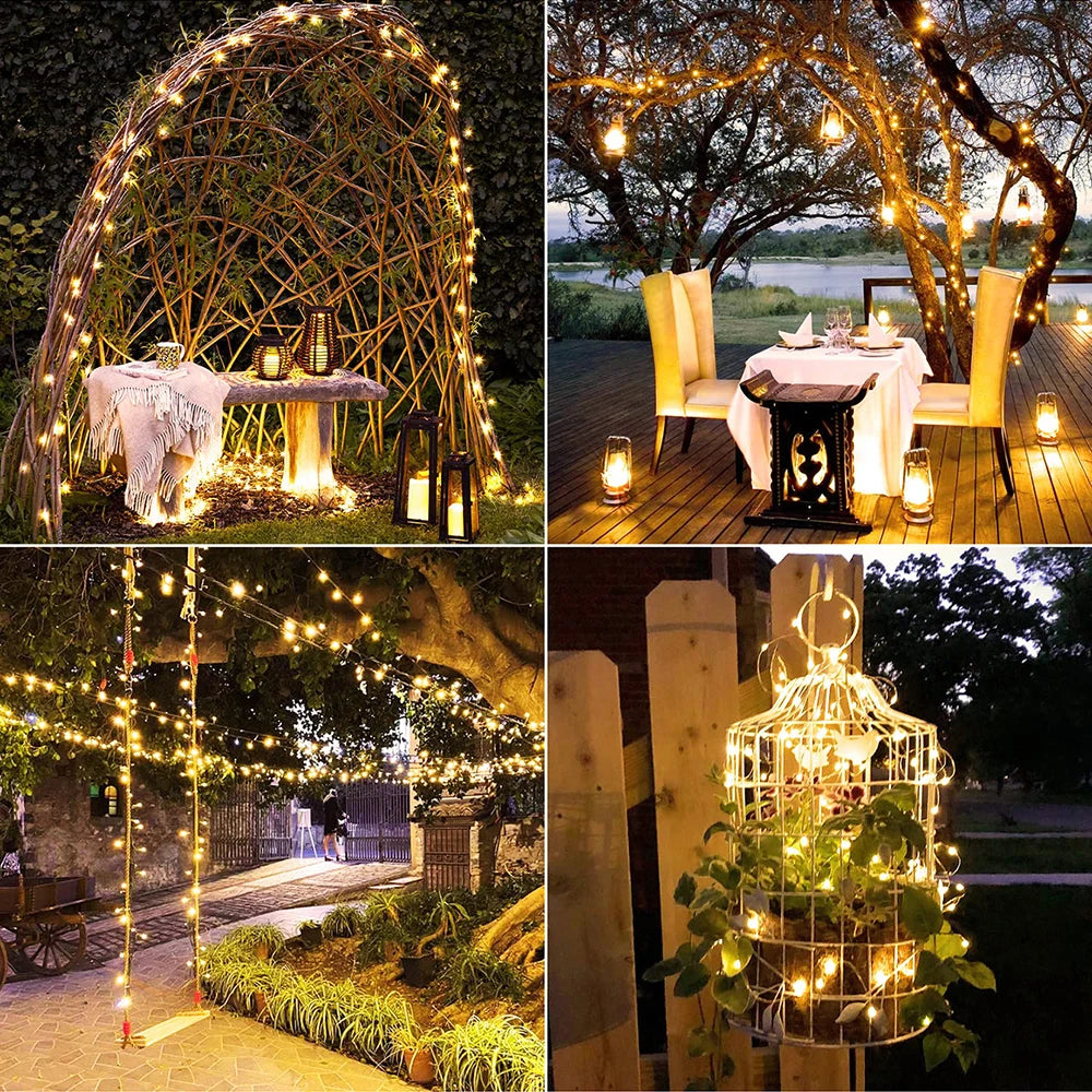 Solar String Outdoor Fairy Lights