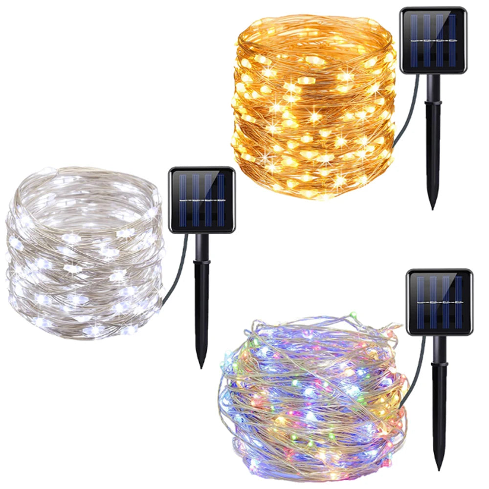 Solar String Outdoor Fairy Lights