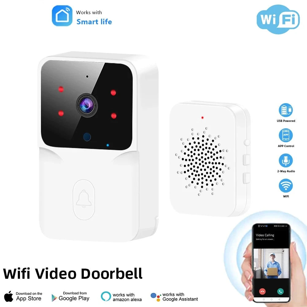 WiFi Video Doorbell - Wireless HD Camera