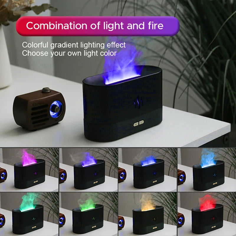 Fire Flame Aroma Diffuser & Humidifier