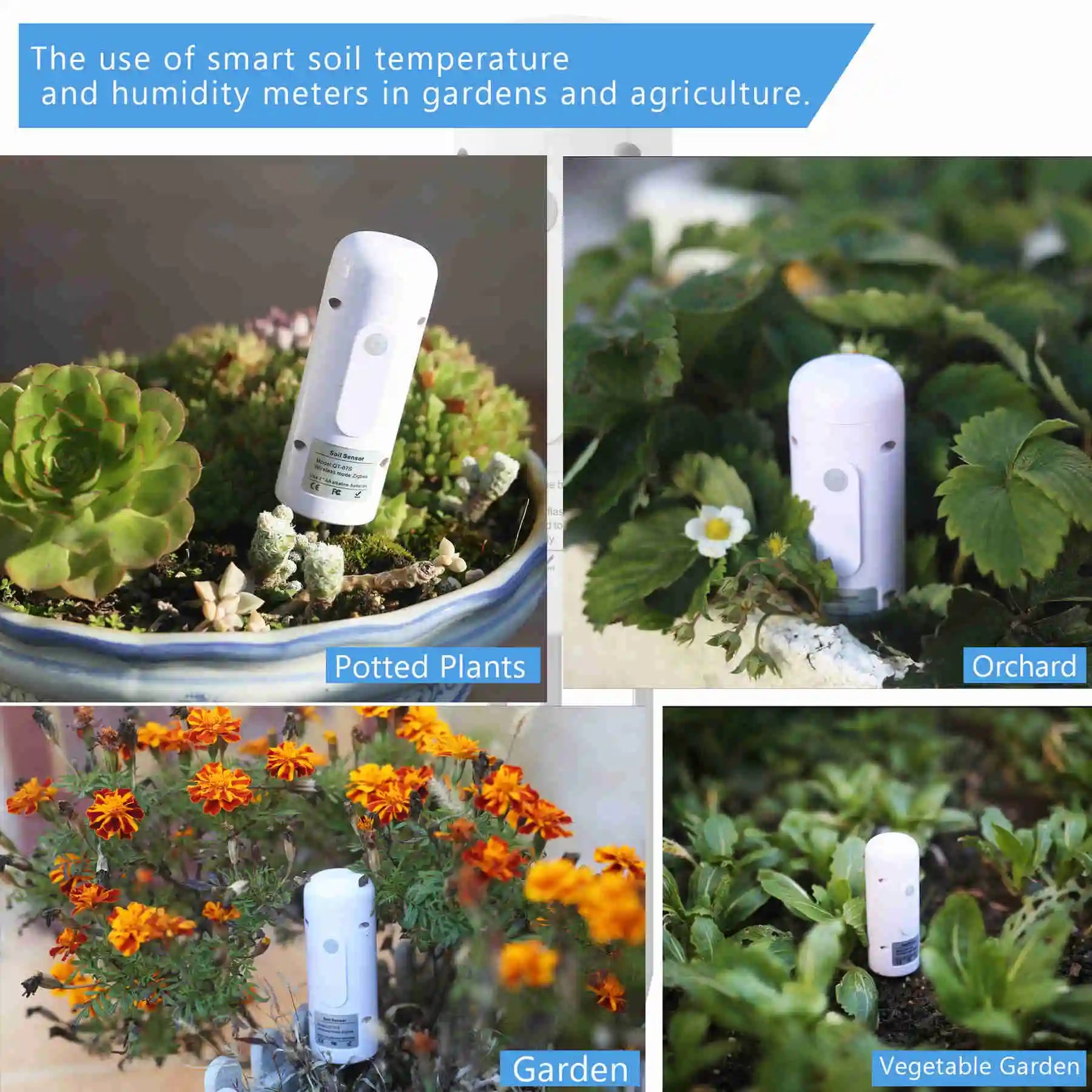 Outdoor Soil Temperature Meter