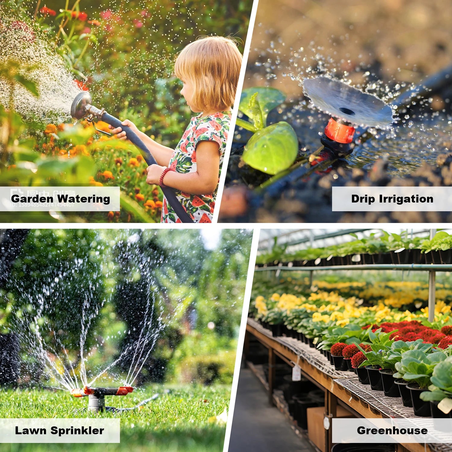 Automatic Drip Irrigation & Watering System