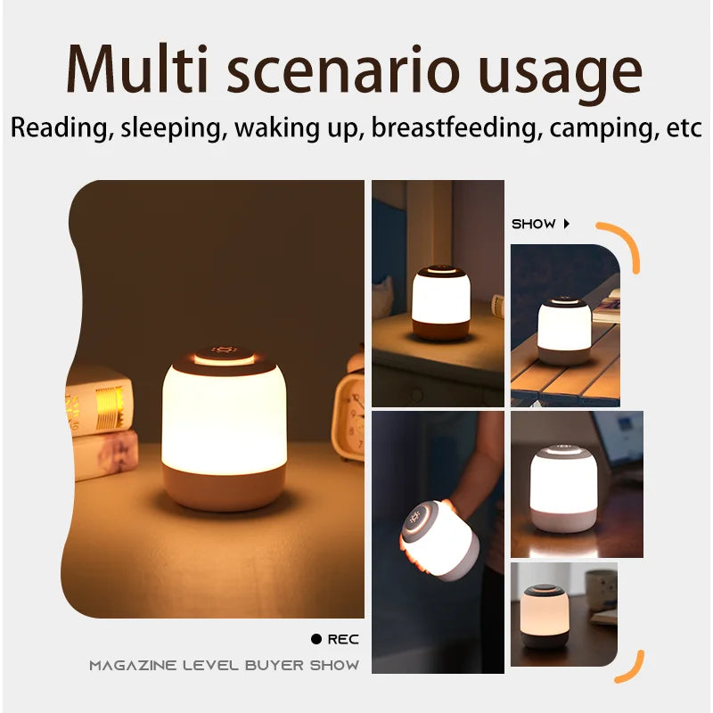 LED Night Light Touch Lamp Table