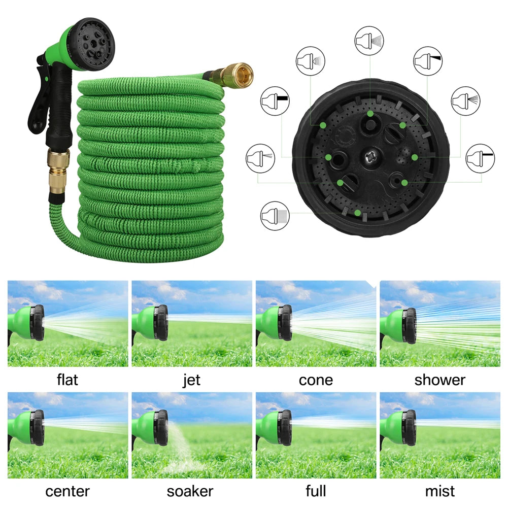 Expandable High-Pressure Garden Hose