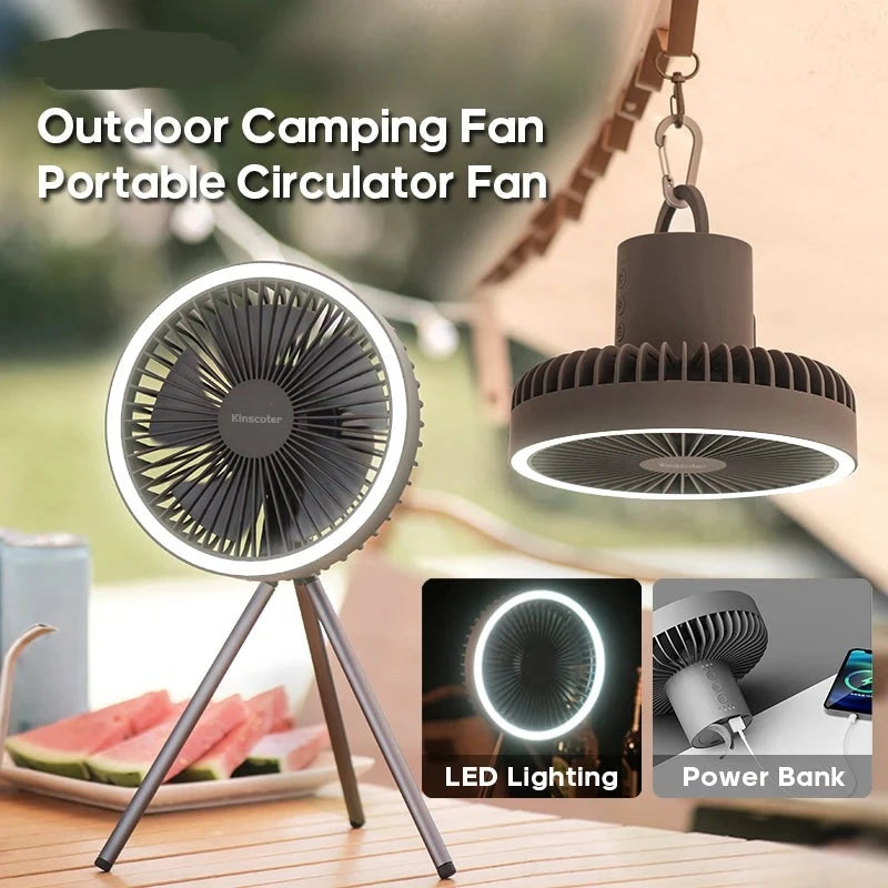 Portable Rechargeable Camping Fan