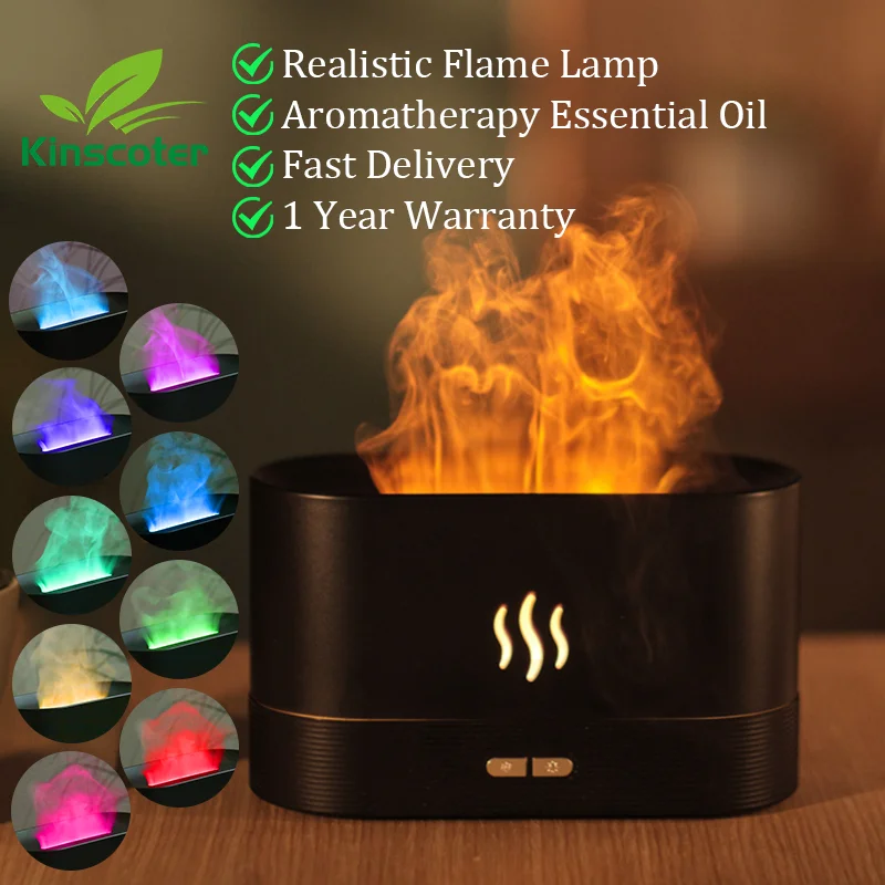 Fire Flame Aroma Diffuser & Humidifier