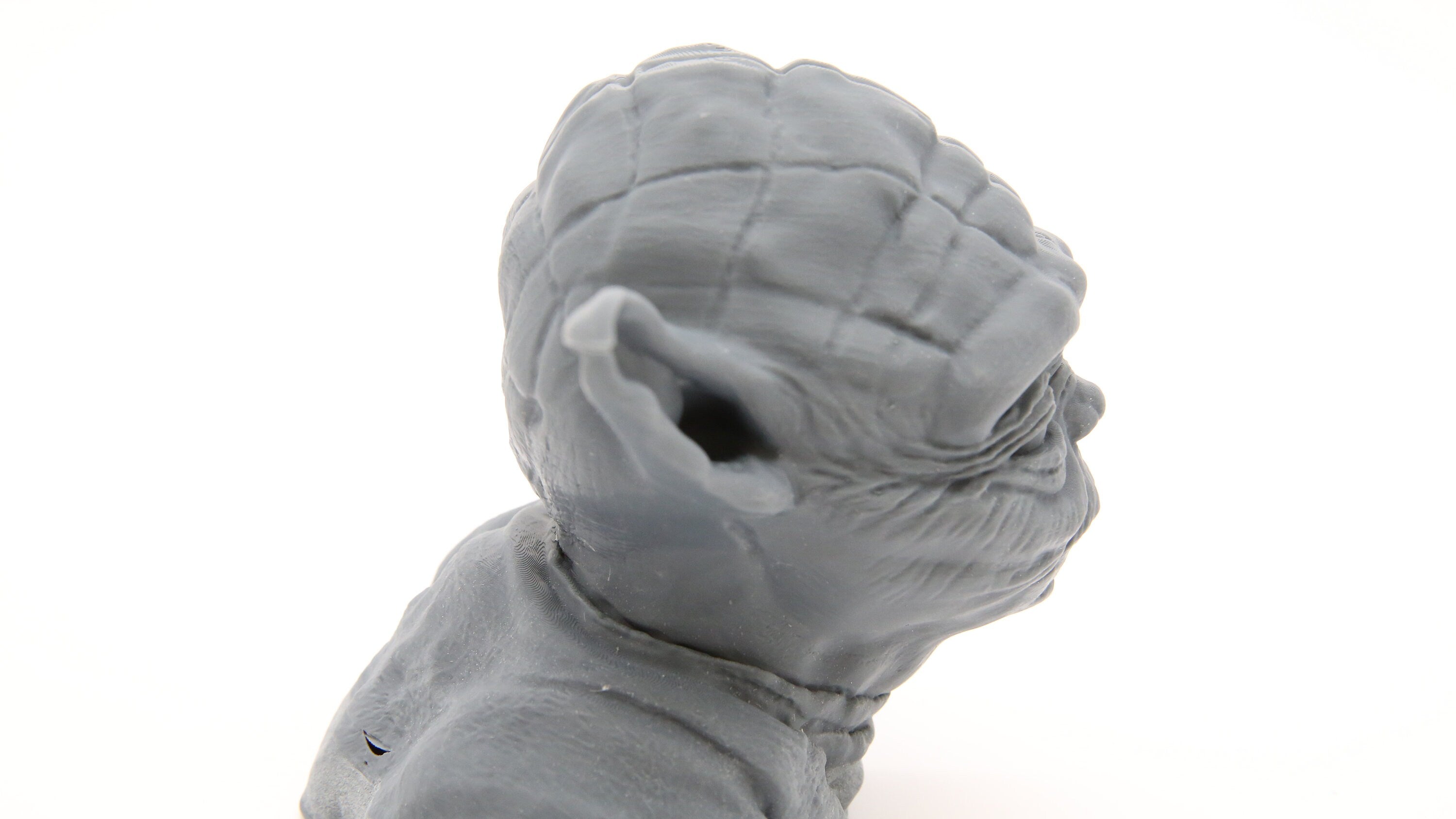 Yoda Bust 8K 3D Printed Statue