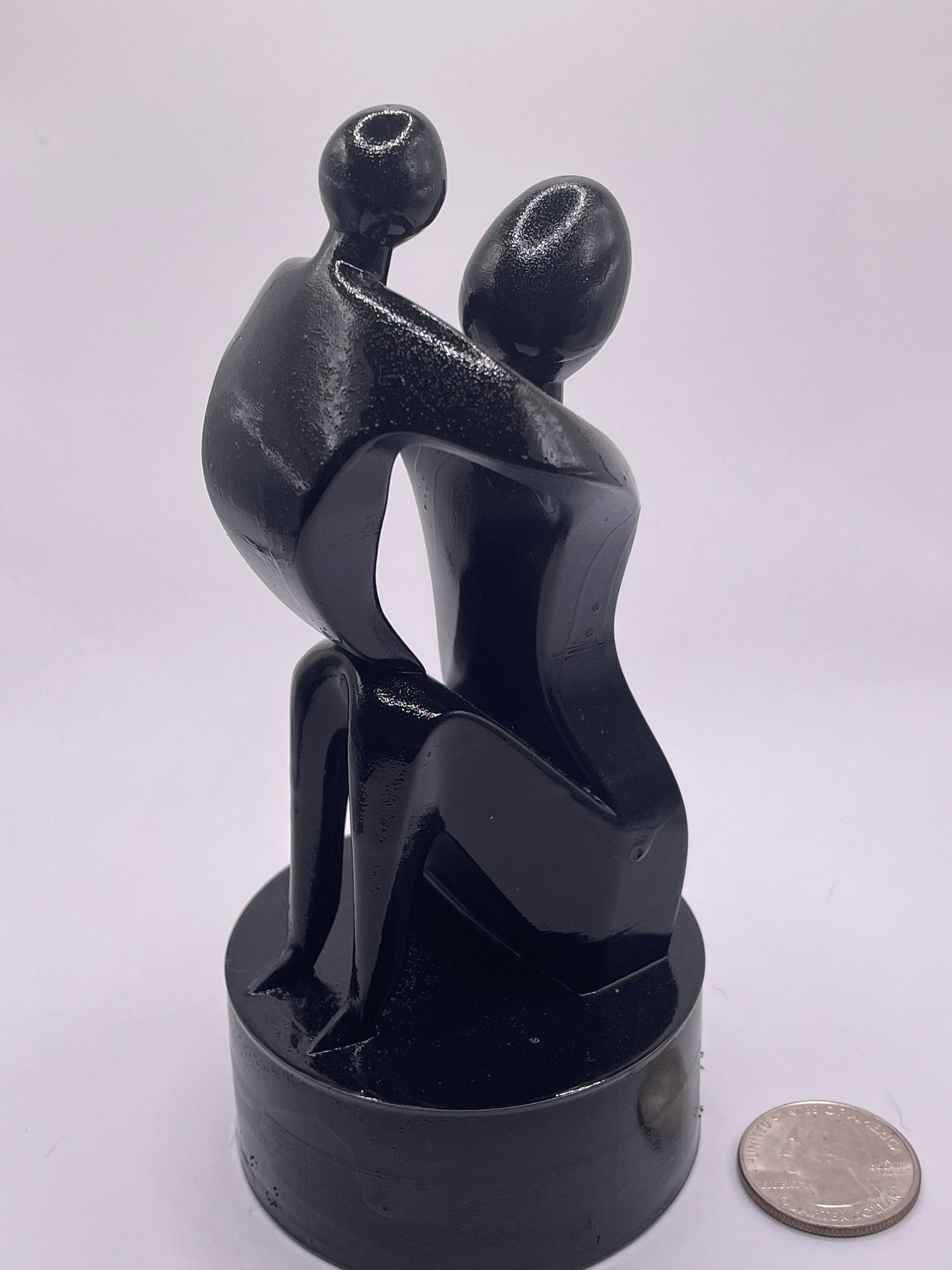 Mother and Child Statue - 3D Printed 8K Resin with amazing detail